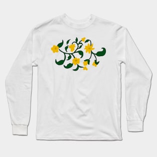 Perisan flower - Persian (iran) art Long Sleeve T-Shirt